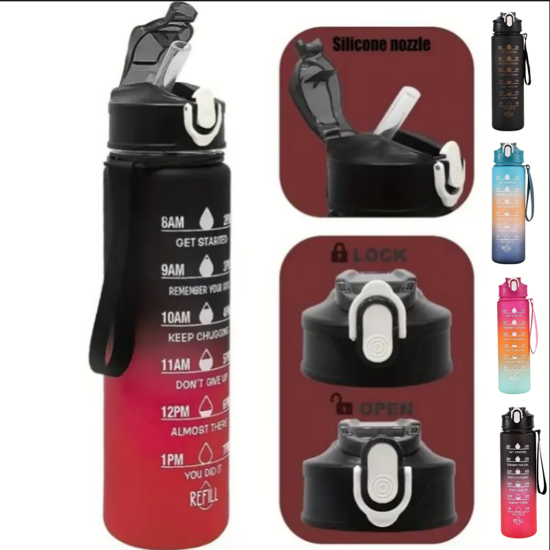 750ml Sportwaterfles met tijdr - Outdoor Sports Adventure recensie en prijs