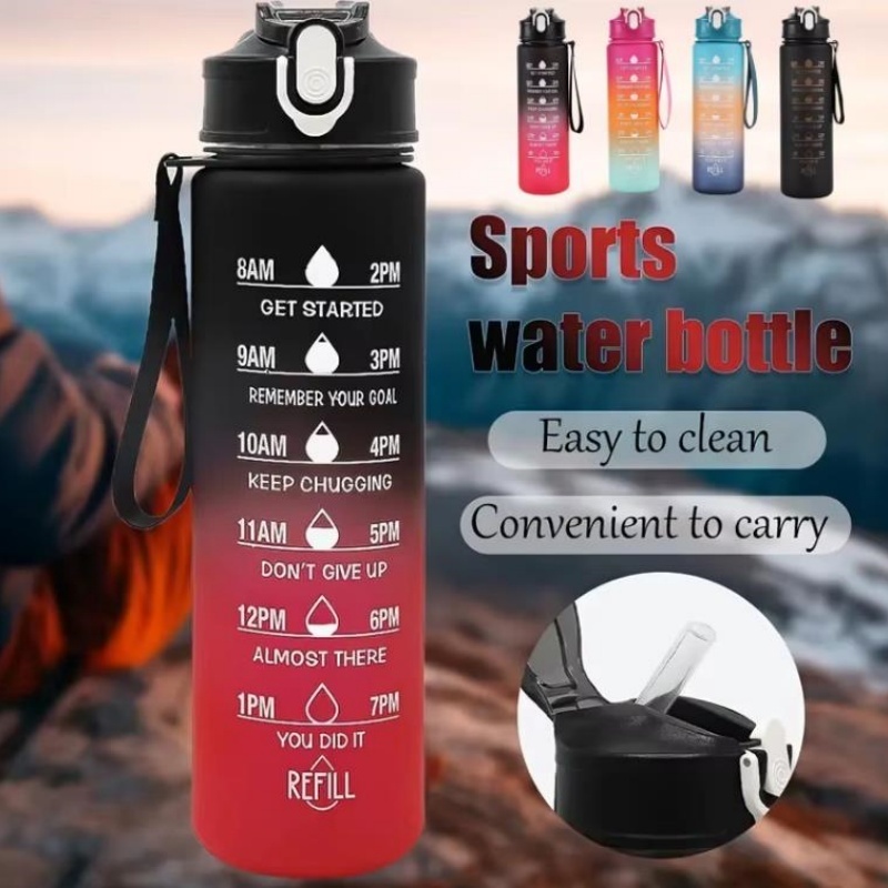 750ml Sportwaterfles met tijdr - Outdoor Sports Adventure recensie en prijs