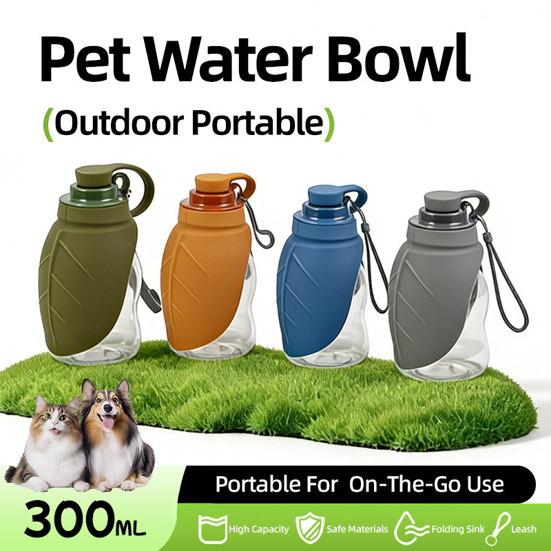 Draagbare sportfles voor huisd - Outdoor Sport Glass Water Bottle recensie en prijs
