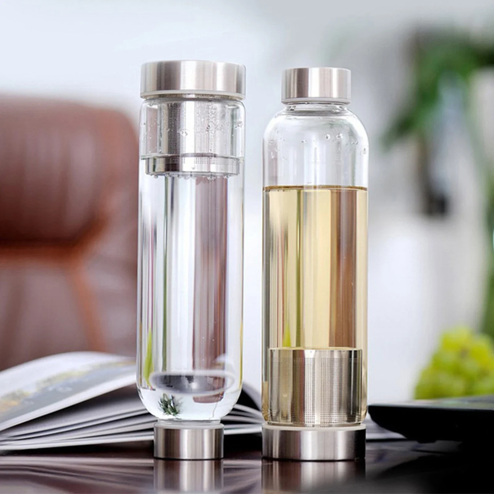 Glazen sportwaterfles met thee - Outdoor Sport Glass Water Bottle recensie en prijs