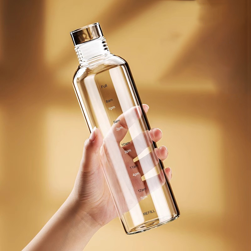 500/750/1000ml Glazen Sportwat - Outdoor Sport Glass Water Bottle recensie en prijs